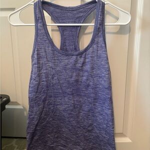 lululemon athletica Heathered purple Tank Top